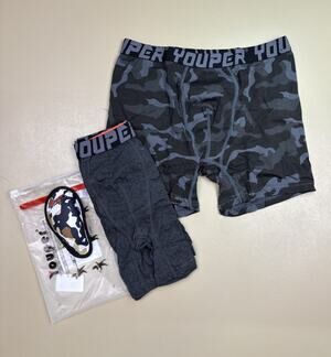 Youper Youth Baseball Cup Brief 2 Pack X Large Compression Shorts NIP